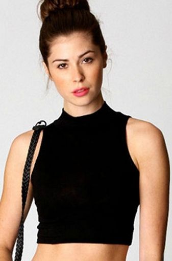 Cropped Preta justa