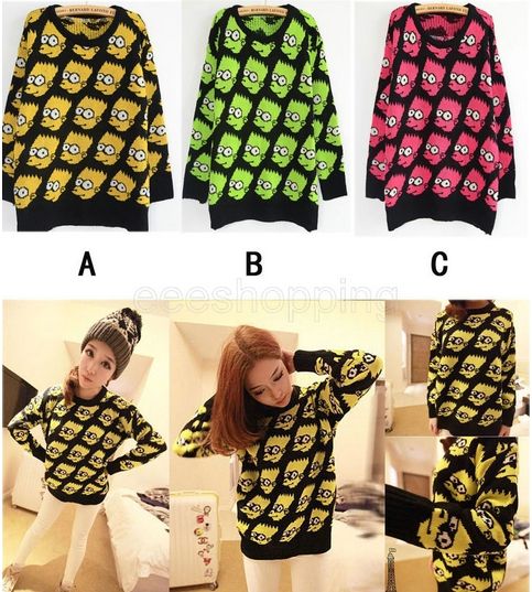 Sweater Bart Simpson cores
