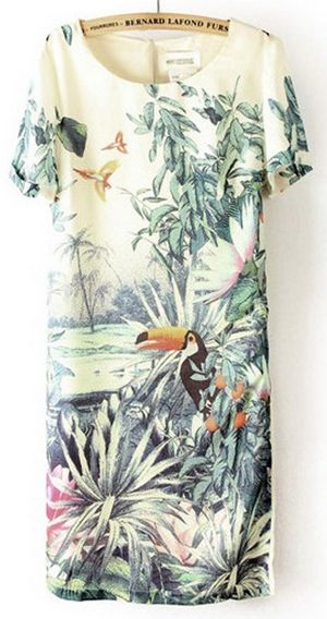 Vestido estampado Lil´garden