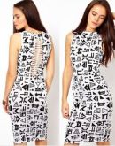 Vestido Formas geométricas