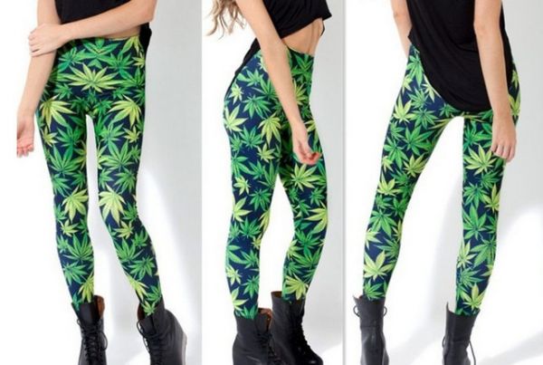 Legging Folhas