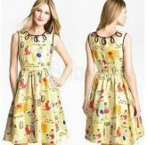 Vestido fashion girl creme.