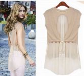 Blusa 2 tecidos
