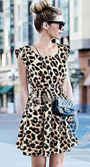 Vestido Animal Print