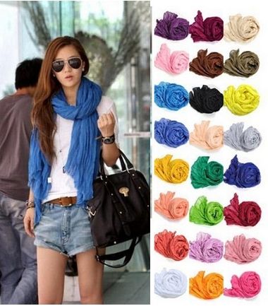 Lenços simples diversas cores