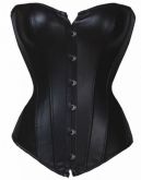 Corselet de Couro PU fecho