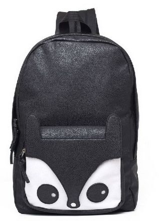 Mochila Corujinha Preta.